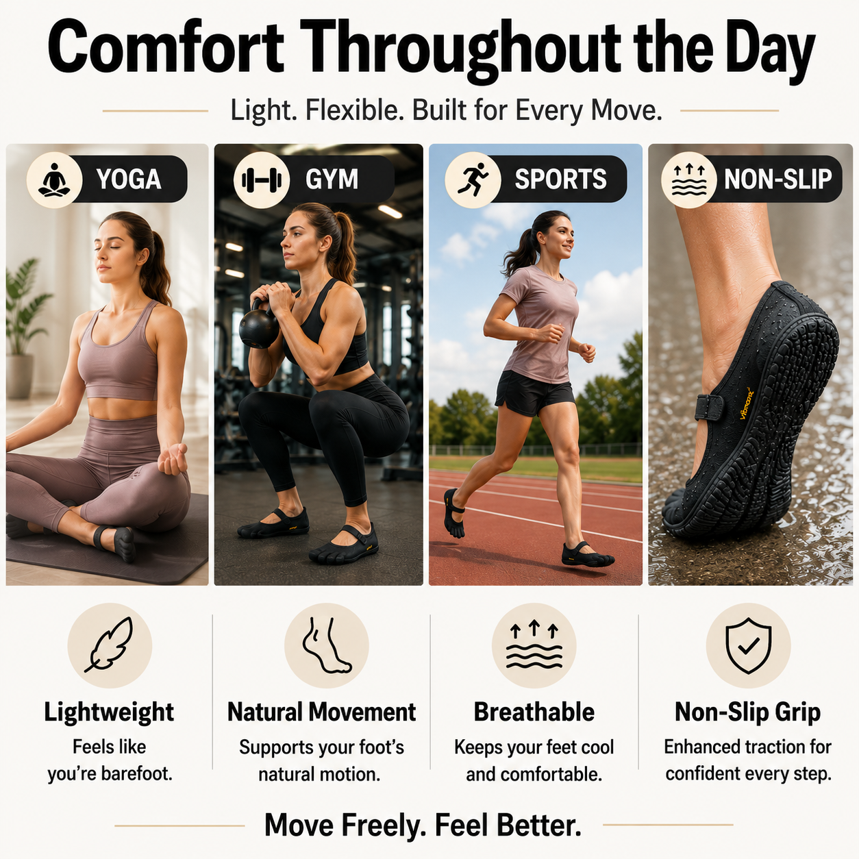 FiveFingers Ballet Flats