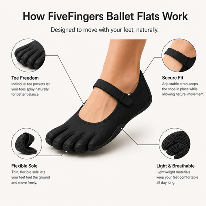 FiveFingers Ballet Flats